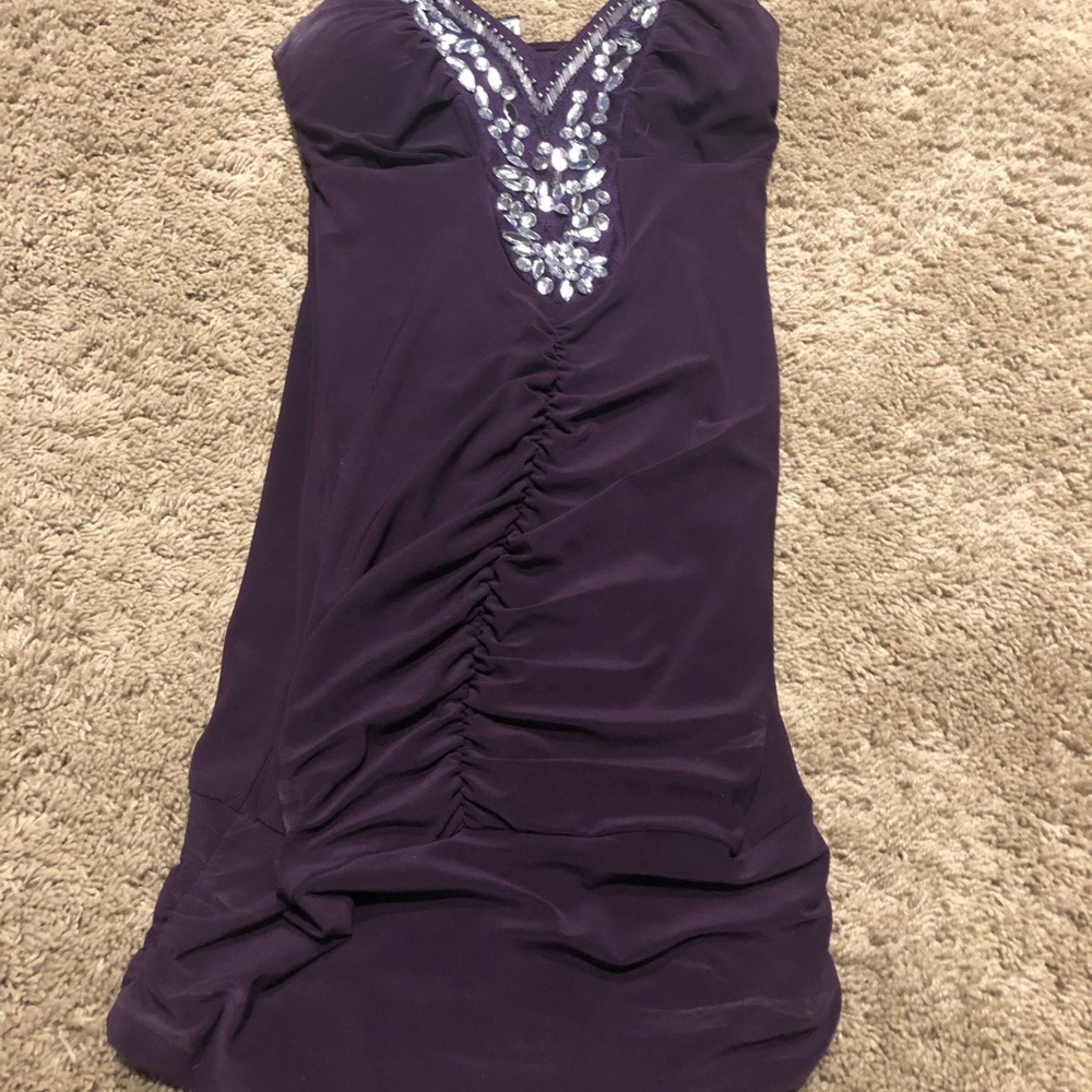 Purple dress